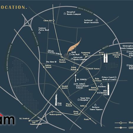 Quill Residences Klcc, Five Senses Куала-Лумпур Экстерьер фото